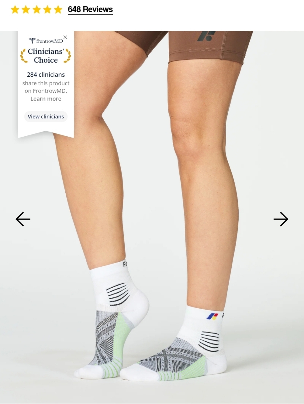 Forme NWT Ankle Guard Socks - Sz S